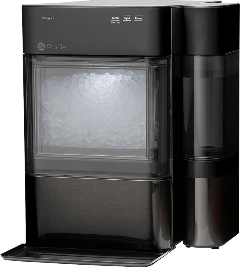 with 0.75 Gallon Tank, Chewable Crunchable Countertop Nugget Ice Maker, Scoop included, 38 lbs in 24 hours