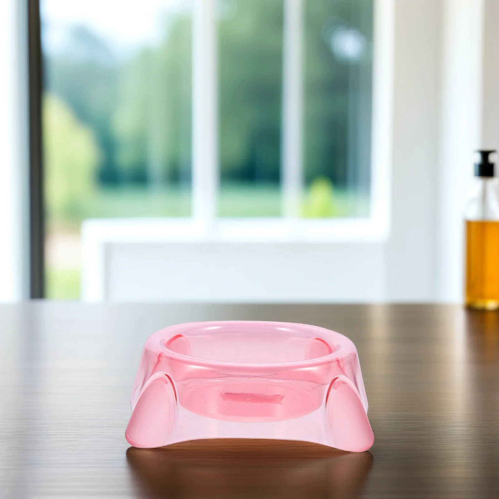 

Candy Colored Pet Food Bowl Small Container Kitten Dog Raised Bowls Durable Healthy Material Dog Cat Water
