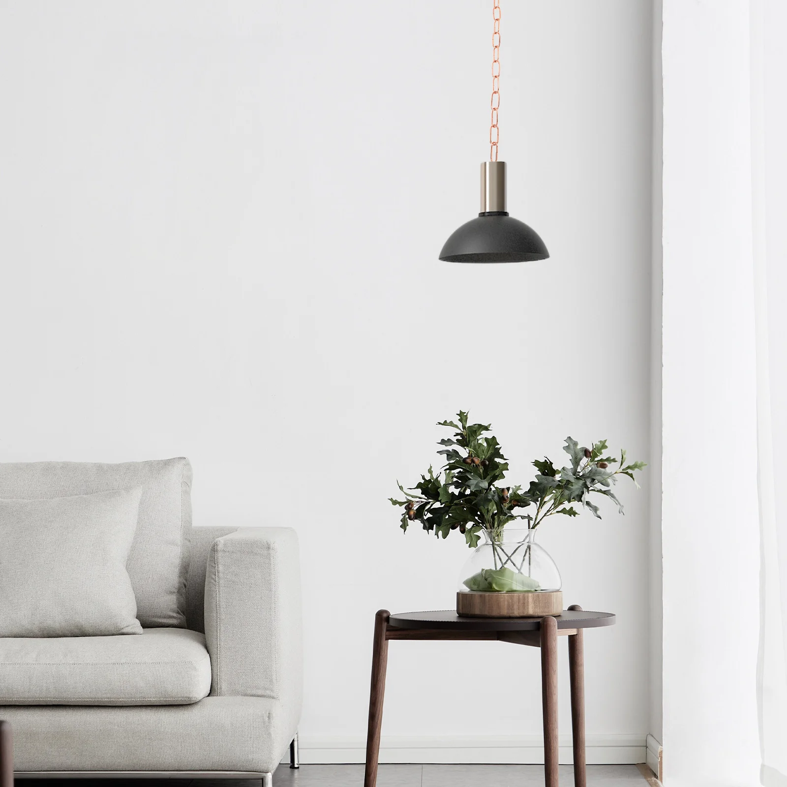 

1M Decorative Chain for Pendant Light - Heavy Duty Metal Hanging Lamp Chain - Ceiling Light Accessories for Living Room Dining