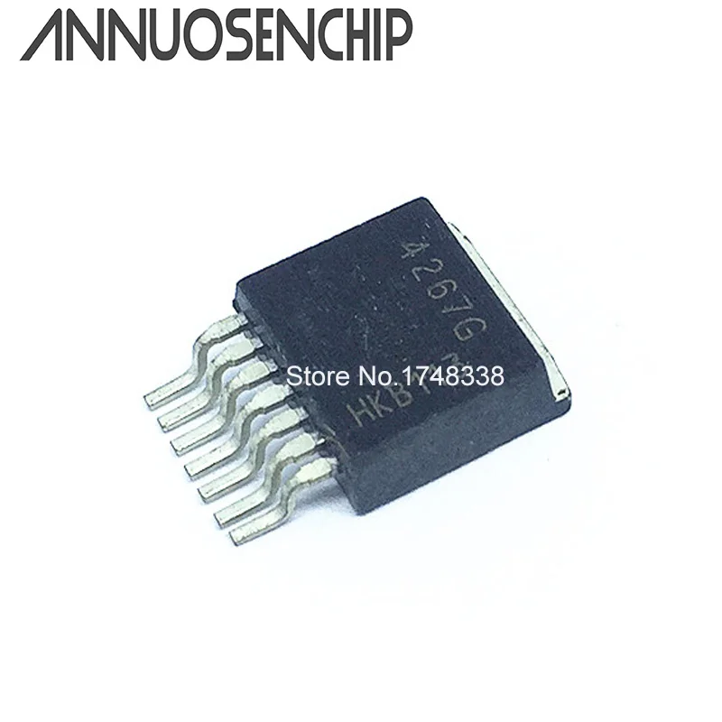 Free shipping 10CS TLE4267G TO-263 4267G TLE4267 5-V Low-Drop   New original