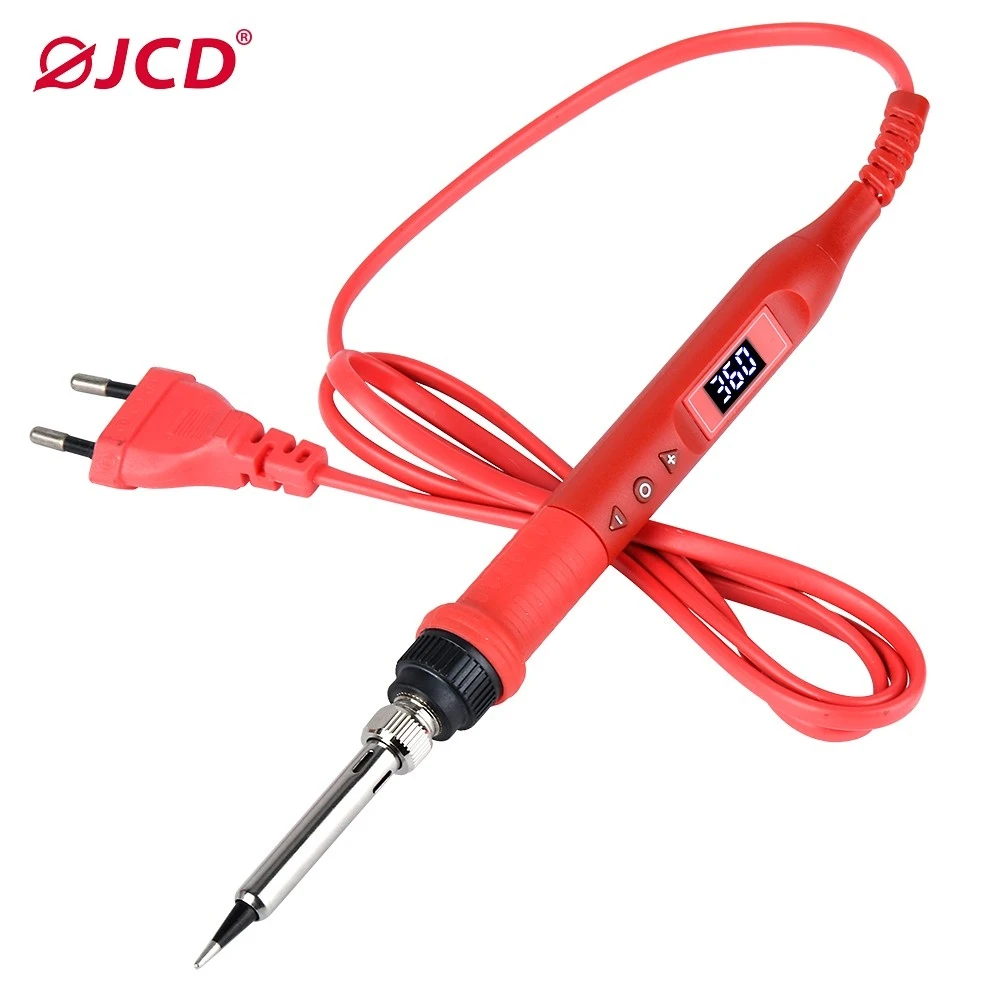 100W Digital Electric Soldering Iron Kit Set 110V/220V Temperature Adjustable Welding Tool Ceramic Heater Soldering Tips Rework