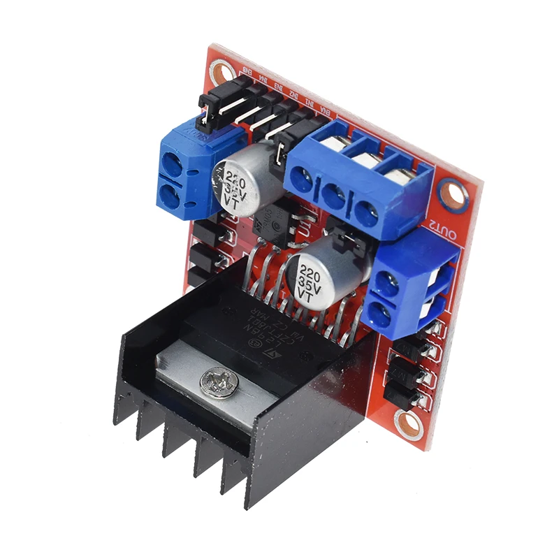 L298N Dual H Bridge DC Stepper Motor Drive Controller Board Module for Arduino smart car robot
