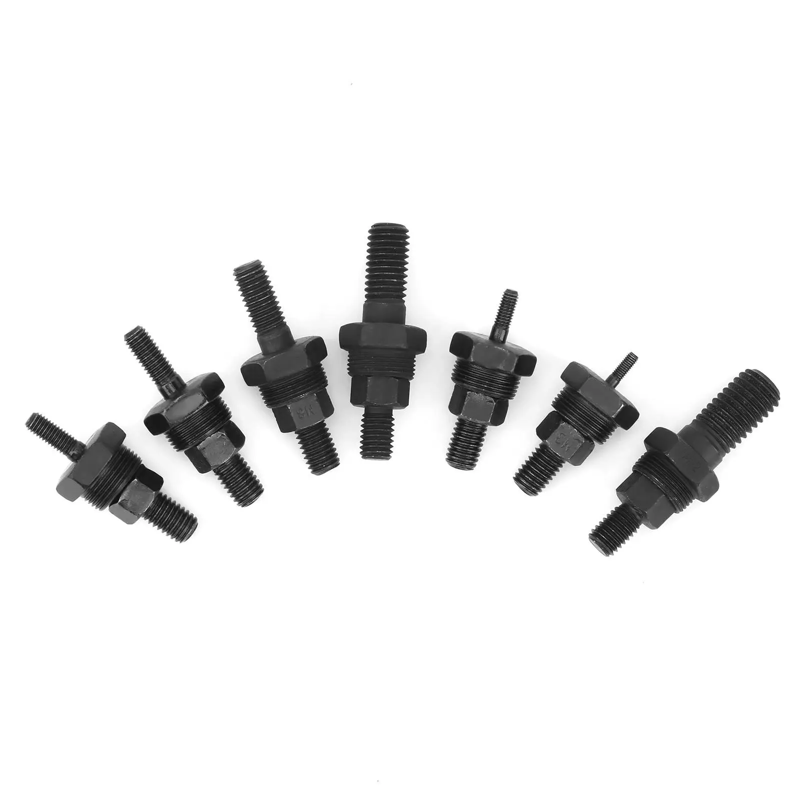 14Pcs High-Speed Steel Rivet Nut Tool Set - Manual Hardware Kits with M3-M12 Replacement Parts for Easy Use