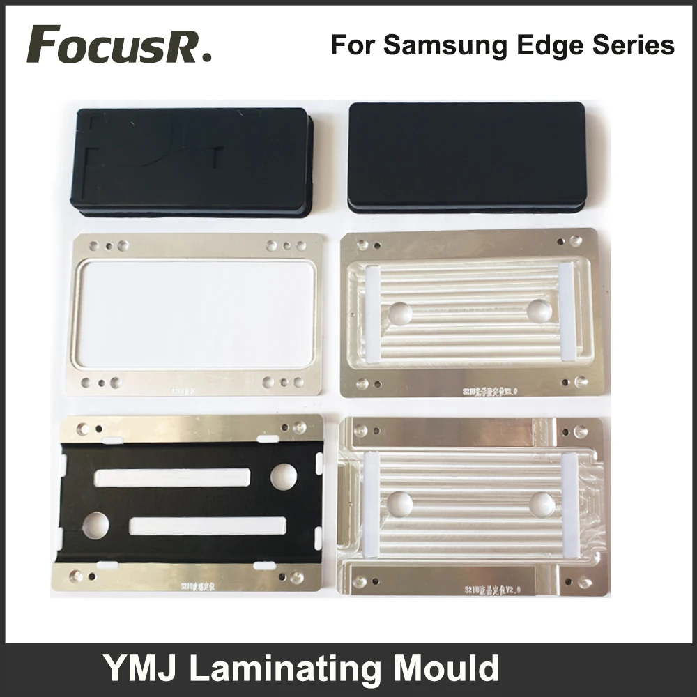 YMJ Laminating Mold for Samsung S9 S10 S20 S21Plus S22 S23Ultra Note20 Curved Screen LCD Glass OCA Lamination Mould Repair Tools