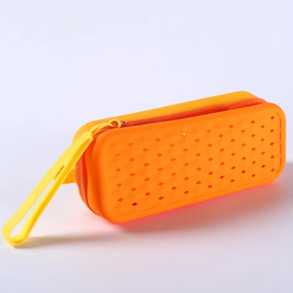 Portable Silicone Swim Goggle Case Waterproof Soft Swimming Goggles Protection Box Breathable with Drain Hole