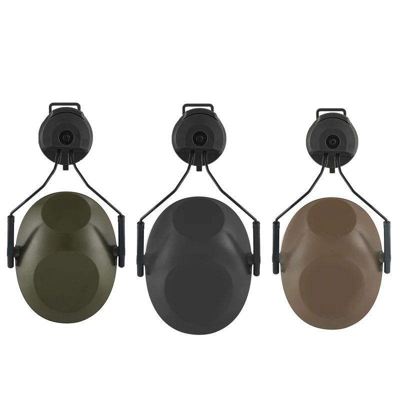 New Generation Tactical Earmuffs Helmet Mounted Version Hunting Pickup Noise Reduction Passive Shooting Earmuff Protection