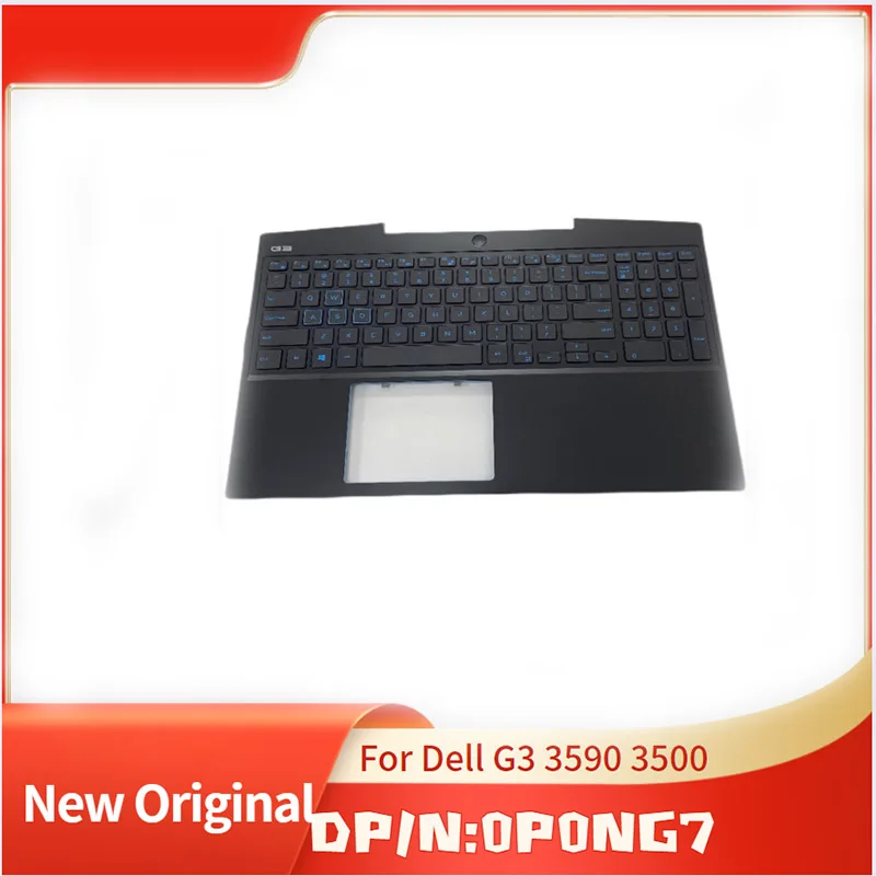 0P0NG7 P0NG7 Black  Brand New Original Top Cover Upper Case for Dell  Laptop G3 3590 3500  With keyboard