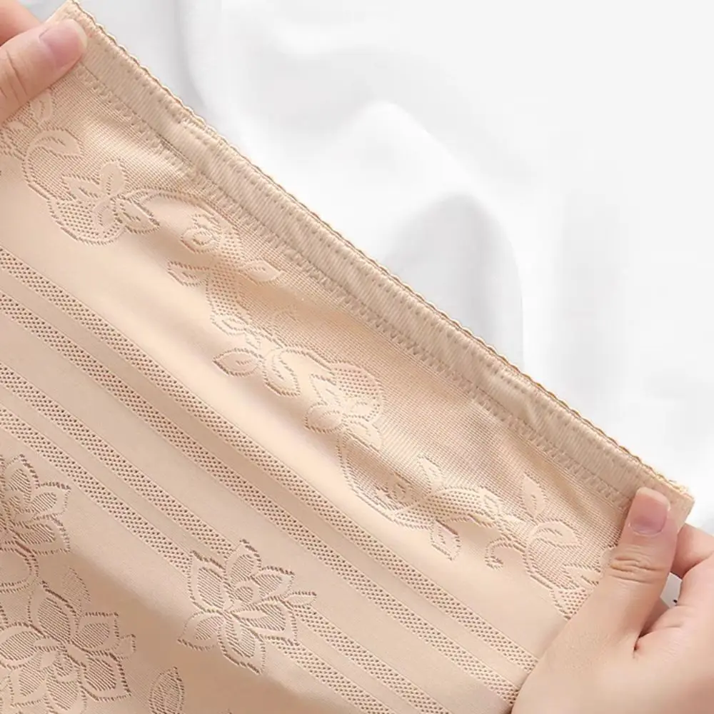 

High Waist Postpartum Body Shaper Mesh Flower Shapewear Seamless Panties Belly Contracting Waist Trainer Butt Lifter Briefs Lady