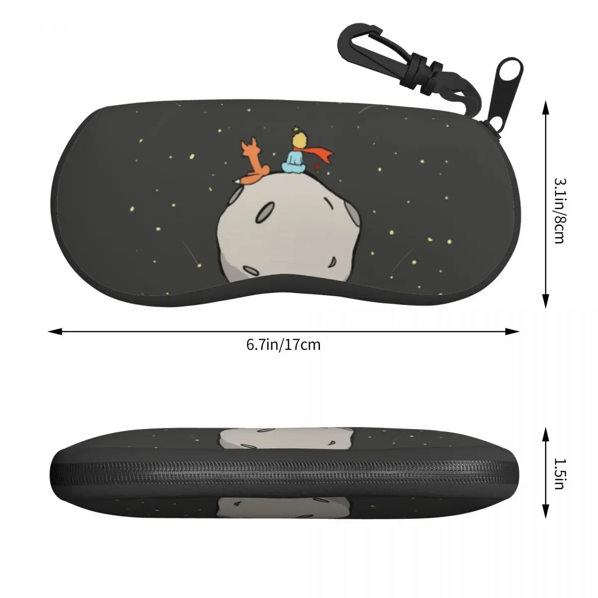 The Little Prince Fan Art Shell Eyeglasses Protector Cases Cool Sunglass Case Le Petit Prince Glasses Bag