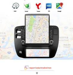 8G+128G Android 14 For Nissan Patrol 1997 - 2005 Car Radio Audio Multimedia Stereo PC Tablet GPS Navi Monitor DVD Carplay Auto