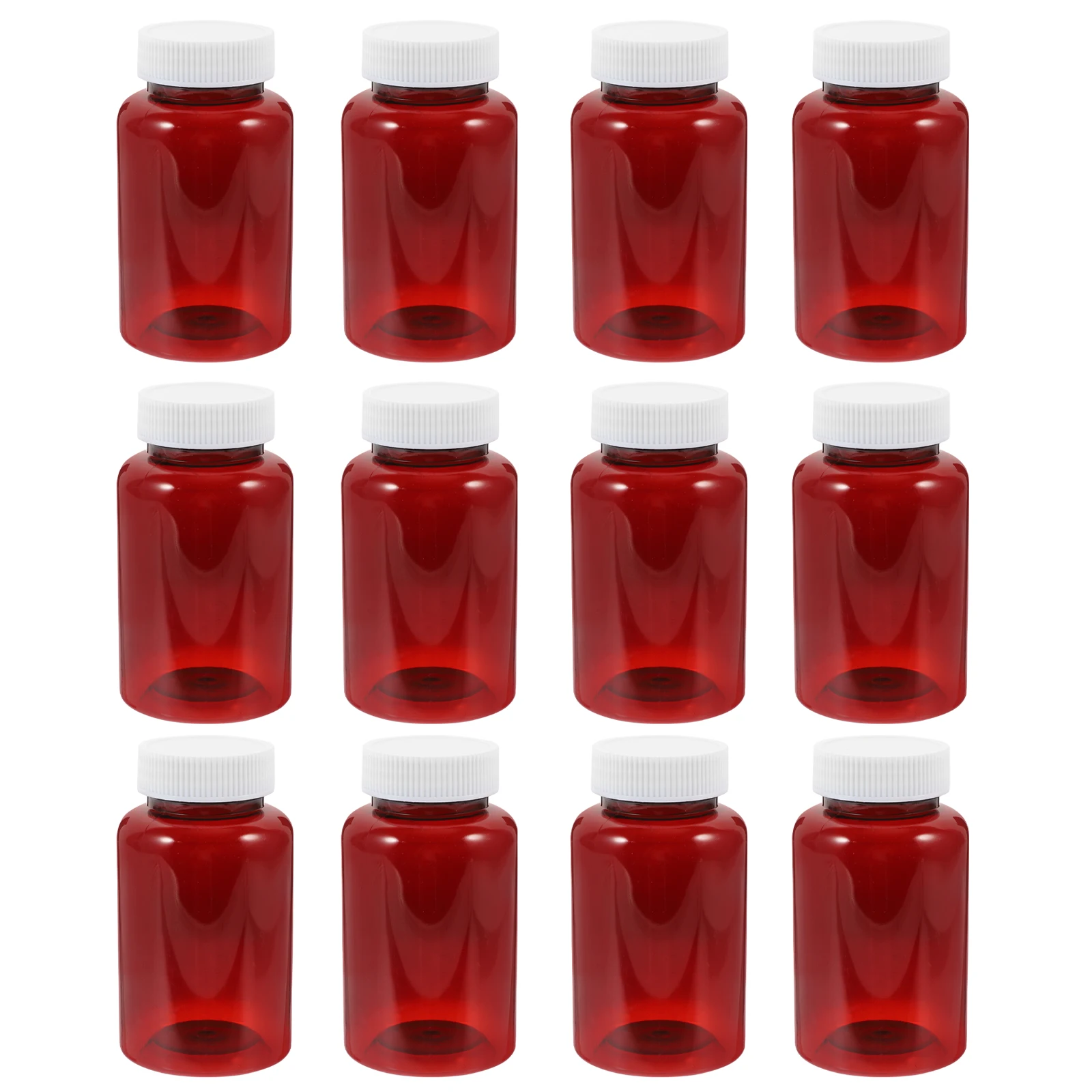 

12 Pcs Pill Jar Bottle Medicine Bottles Medication Pills Small Dispenser Empty Storage Containers