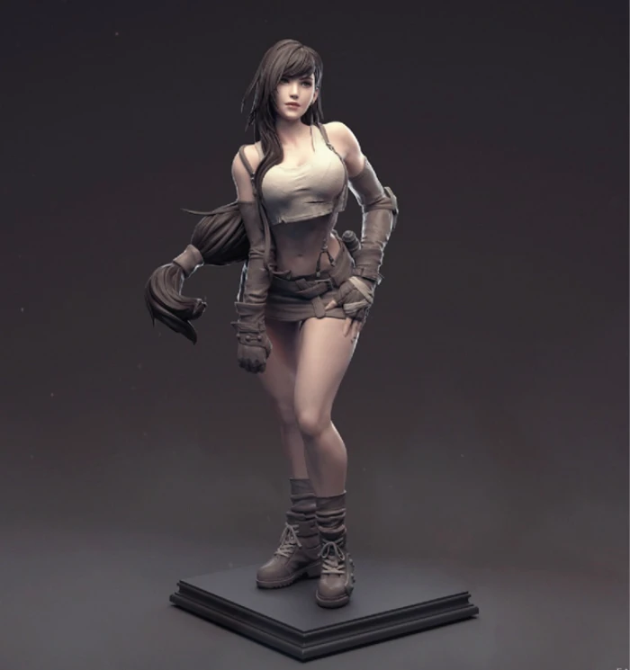 Garage Kit 1/6 Di Fa Tifa FF7 Resin Figure Kit