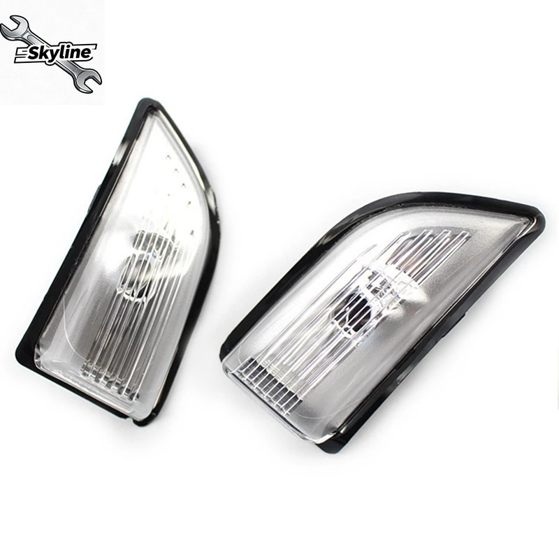 Car Rearview Mirror Turn Signal Lamp Cover Indicator Light Lens  2009-2013 31217288 31217289