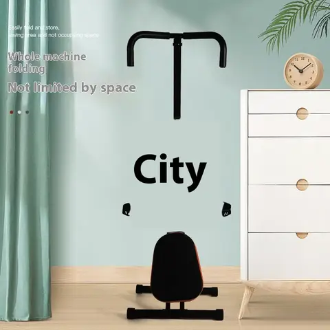 2세대 가정용 운동 자전거 다기능 접이식 유압 버퍼 로드 벨트 라이딩 머신