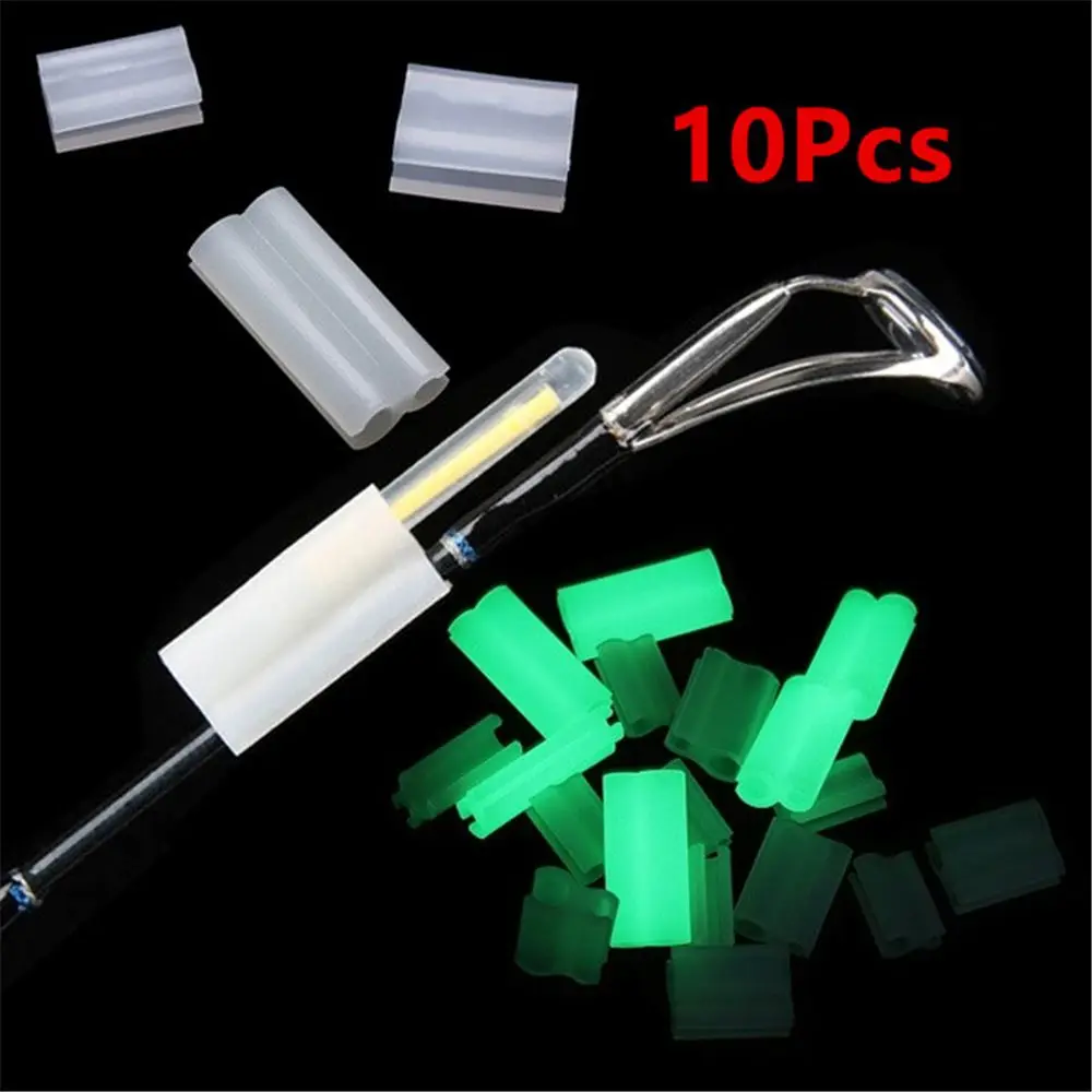 

Useful Light Fishing Glow Stick Clip on Fishing Tools Float Hold Rod Feeder Fishing Rod