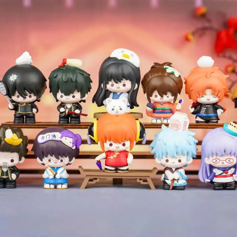

Authentic Anime Gintama Blind Box Bullet Series Trendy Handheld Dolls Decorative Ornaments Collectibles Gift Toys