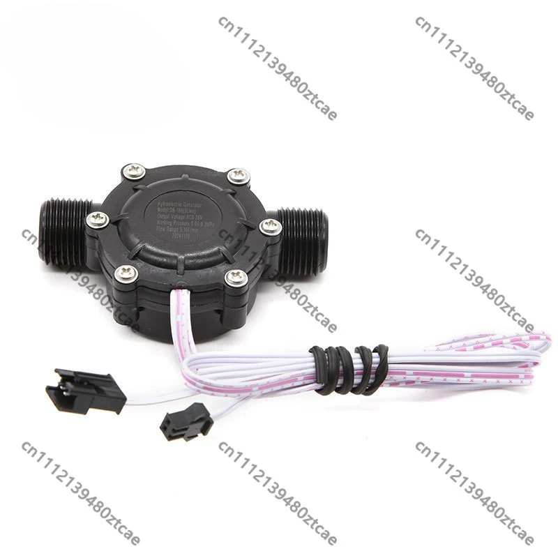 Water Flow Power Generator DB-168, DC5V/AC20V Output, Power Consumption . Mini hydro generat
