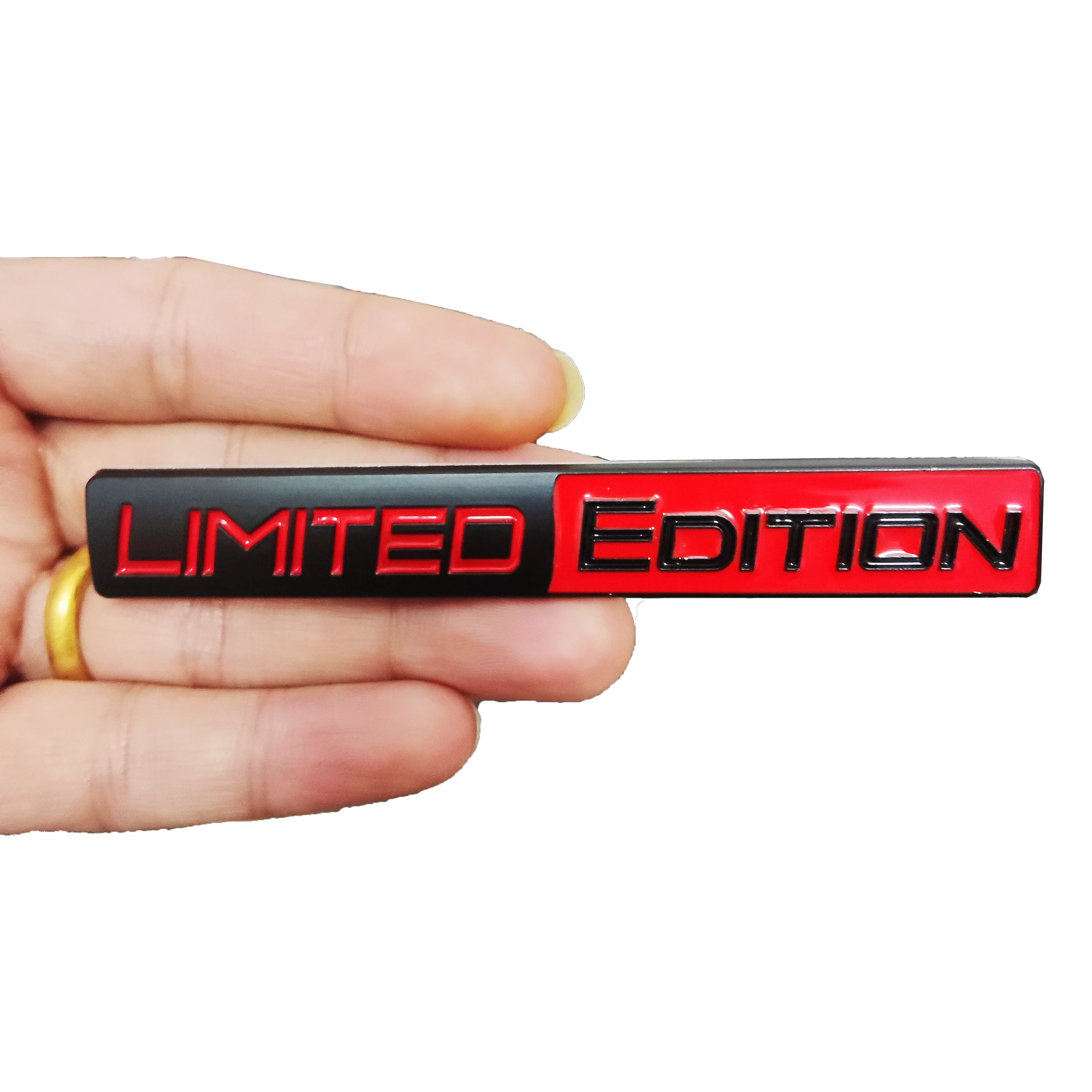 3d Metal Limited Edition Emblem Badge Decal Sticker Auto Racing Sport Emblem For Car Trunk Fender Side automobile interior
