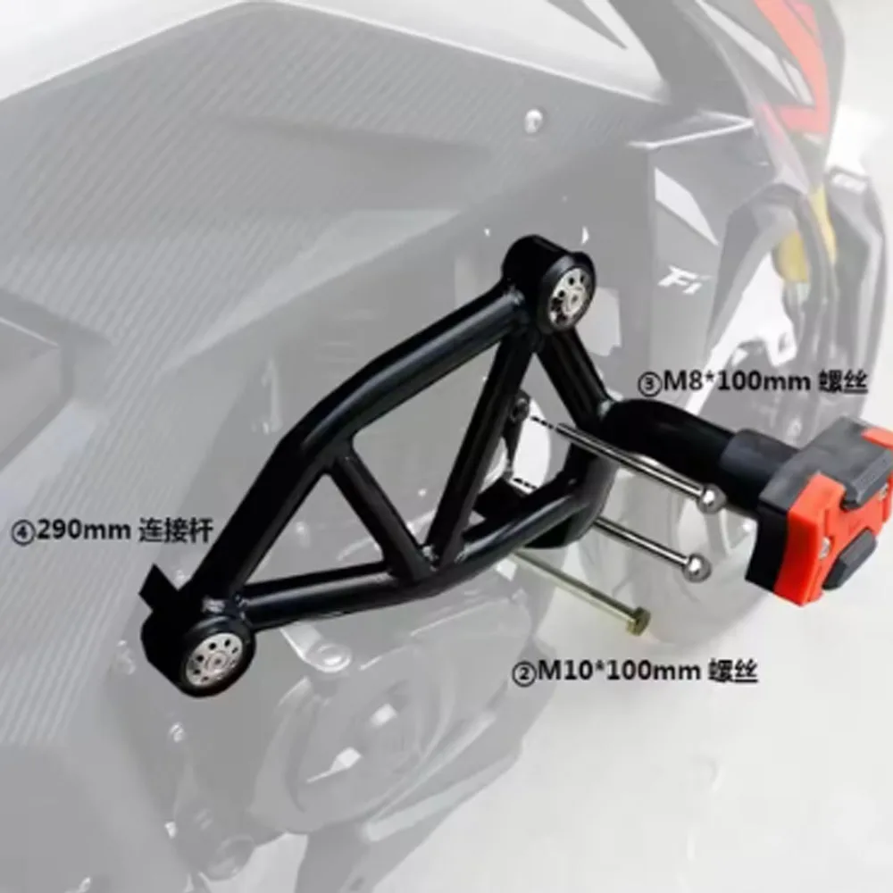 Fit HAOJUE DR160 / DR160S / DR150 / DR150S Crash Bars Bumpers Tank protector Cover For Haojue DR 160 / DR 150