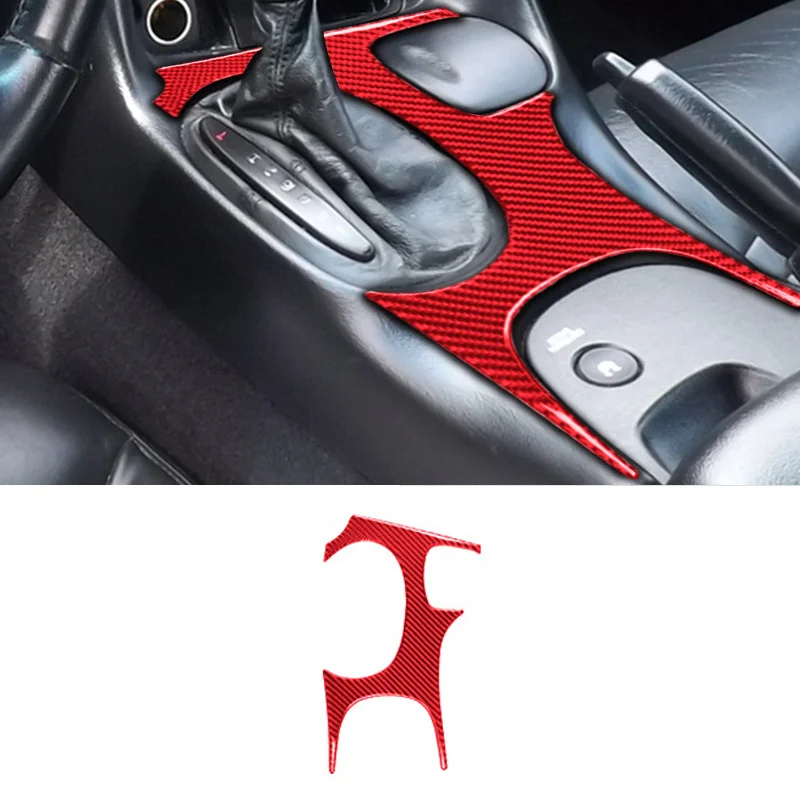 

Carbon Fiber Car Gear Shift Box Panel Sticker Decal Interior Trim Cover for Chevrolet Corvette C5 Z06 1998-2004 Accessories