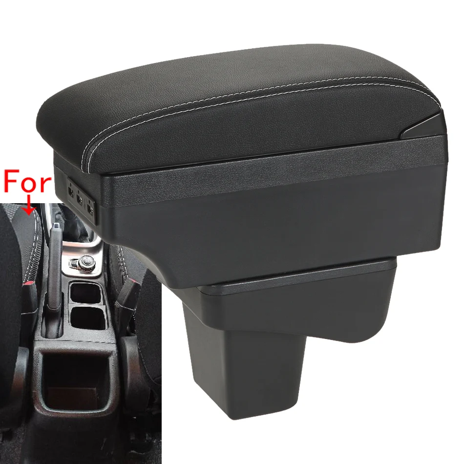 For Suzuki Vitara Armrest Box Central Store Content Storage Arm Rest Car Modification Accessories Interior Retractable Leathe