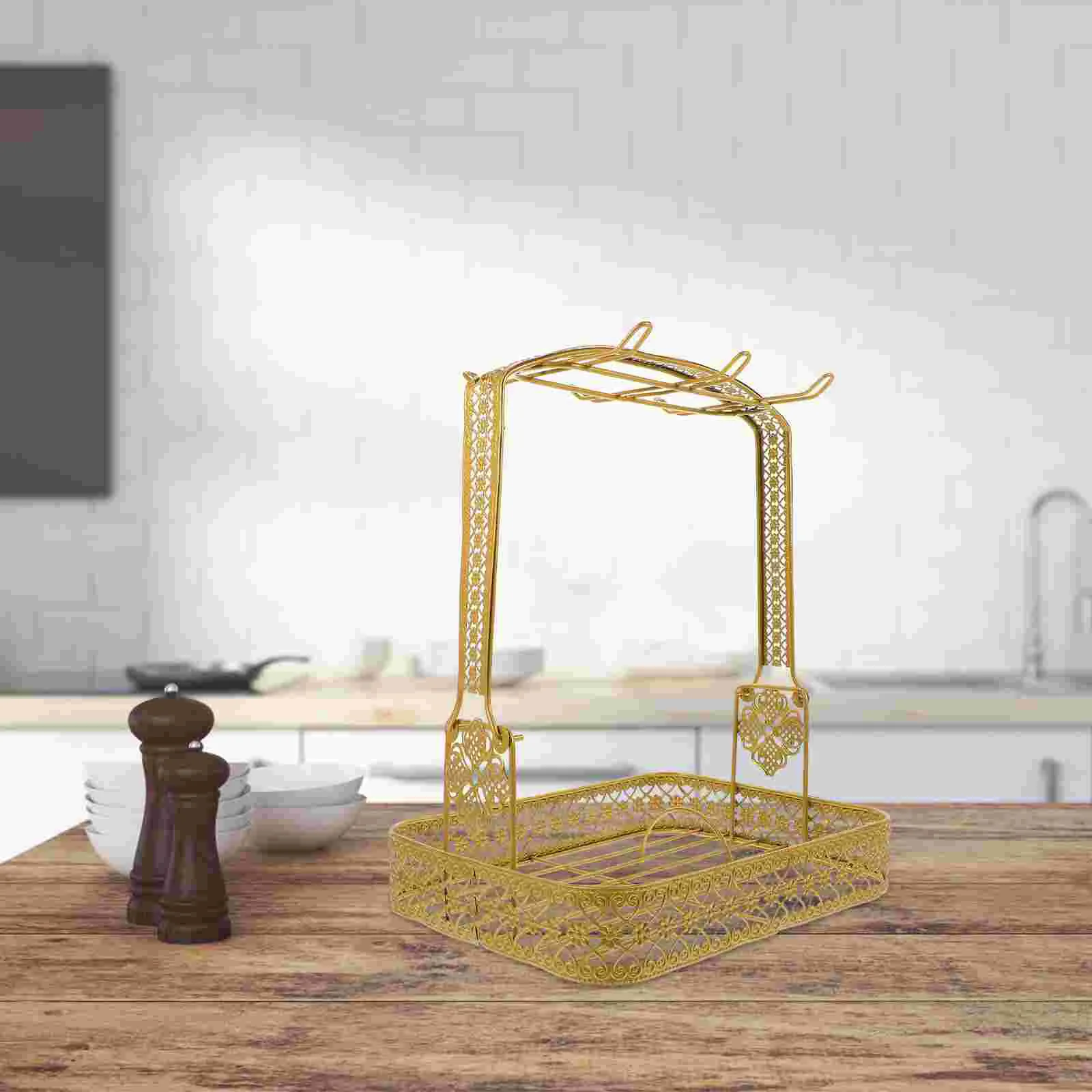 Coffee Cup Holder Mug Stand Tea Organizer For Cabinet Cups Storage Display Rack Accessories