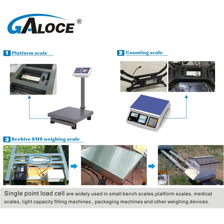 GPB144 계량 스케일 단일 포인트 로드셀 200kg