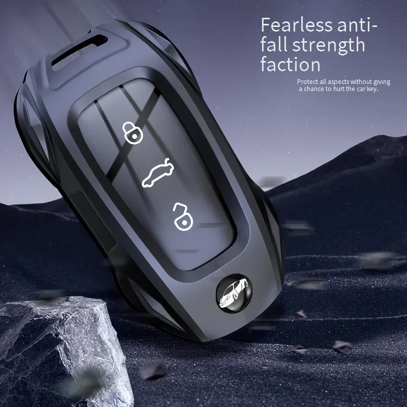 Car Key Fob Cover Protective Shell Key Case Applicable for Geely Galaxy E5 L7 L6 A7 2025 Starship 7 EM-i Remote Key
