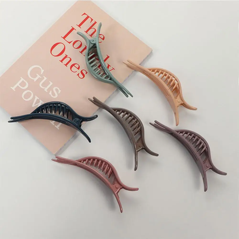 

Hair Accessories Plastic Top Clips Korean Dripping Morandi Color Duckbill Clip Disk Hair Morandi Hair Clips Hairpin