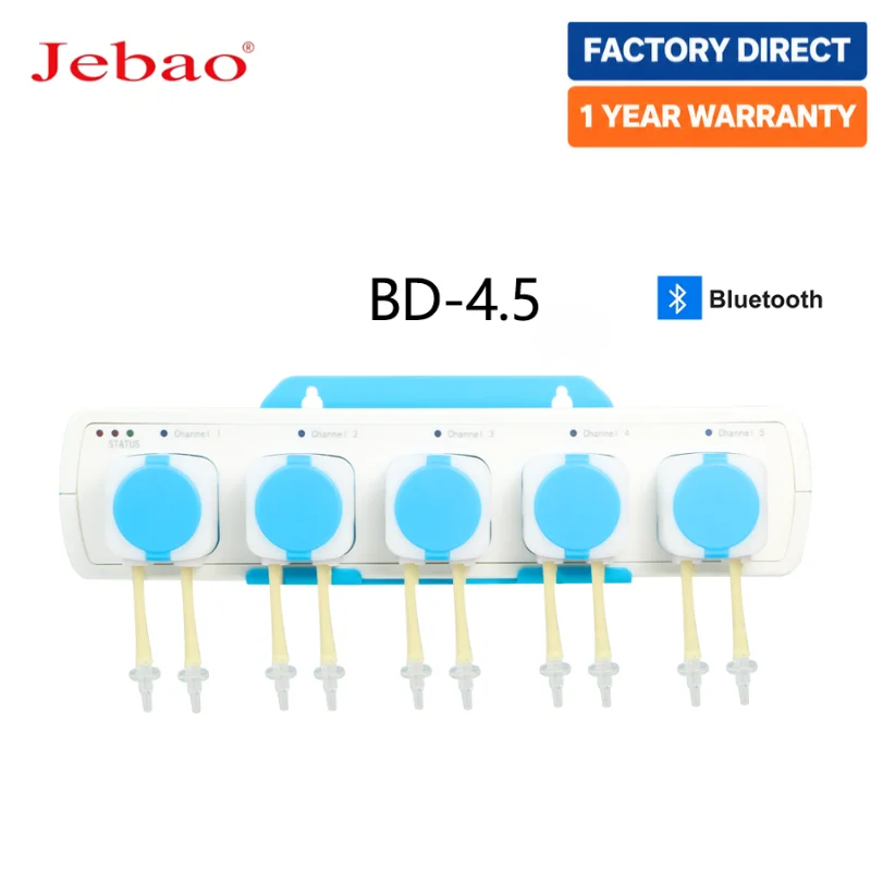 Jebao Jecod Smart Doser BD-4.5 Bluetooth Manuelle Steuerung Aquarium Automatische Dosierpumpe für Korallenriff-Aquarien