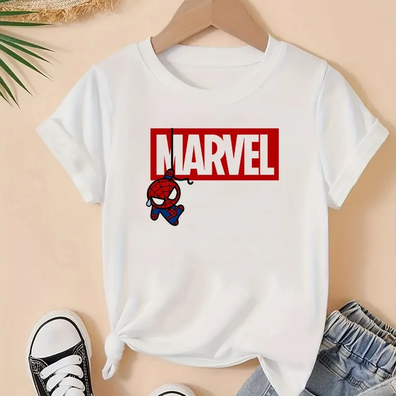 Marvel Hero Short Sleeve Iron Man Avengers Printed New Summe
