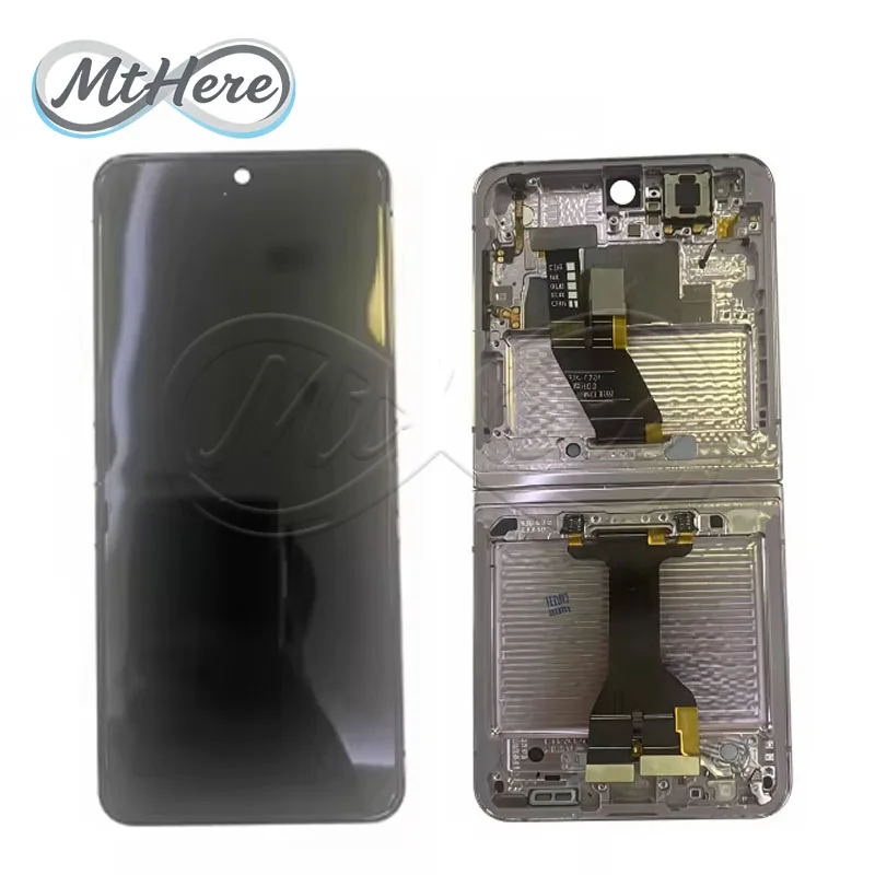 

AMOLED For Samsung Z Flip 5 F731B LCD Display With Frame Replacement Touch Screen Digitizer Assembly SM-F731U Inner BIG LCD