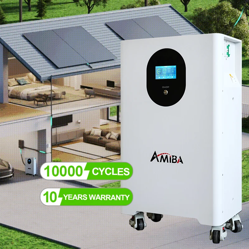 

Lithium Ion Battery Bluetooth 51.2v 300Ah 10kWh Solar Lifepo4 Battery Pack Deep Cycle Wheel Split