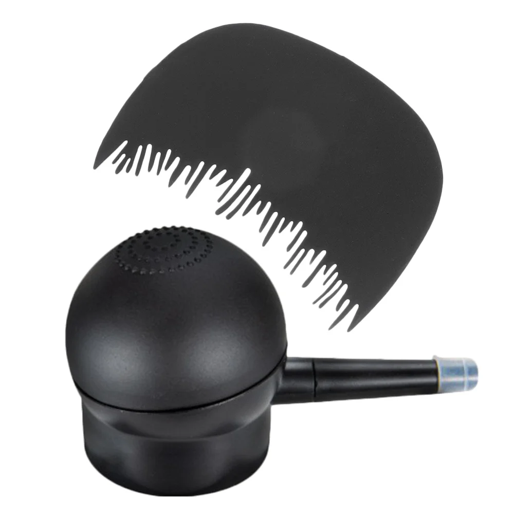 

2Pcs Hair Fiber Spray Applicator Pump Hairline Comb Set Precision Nozzle Tool for Women Hairline Hair Volume