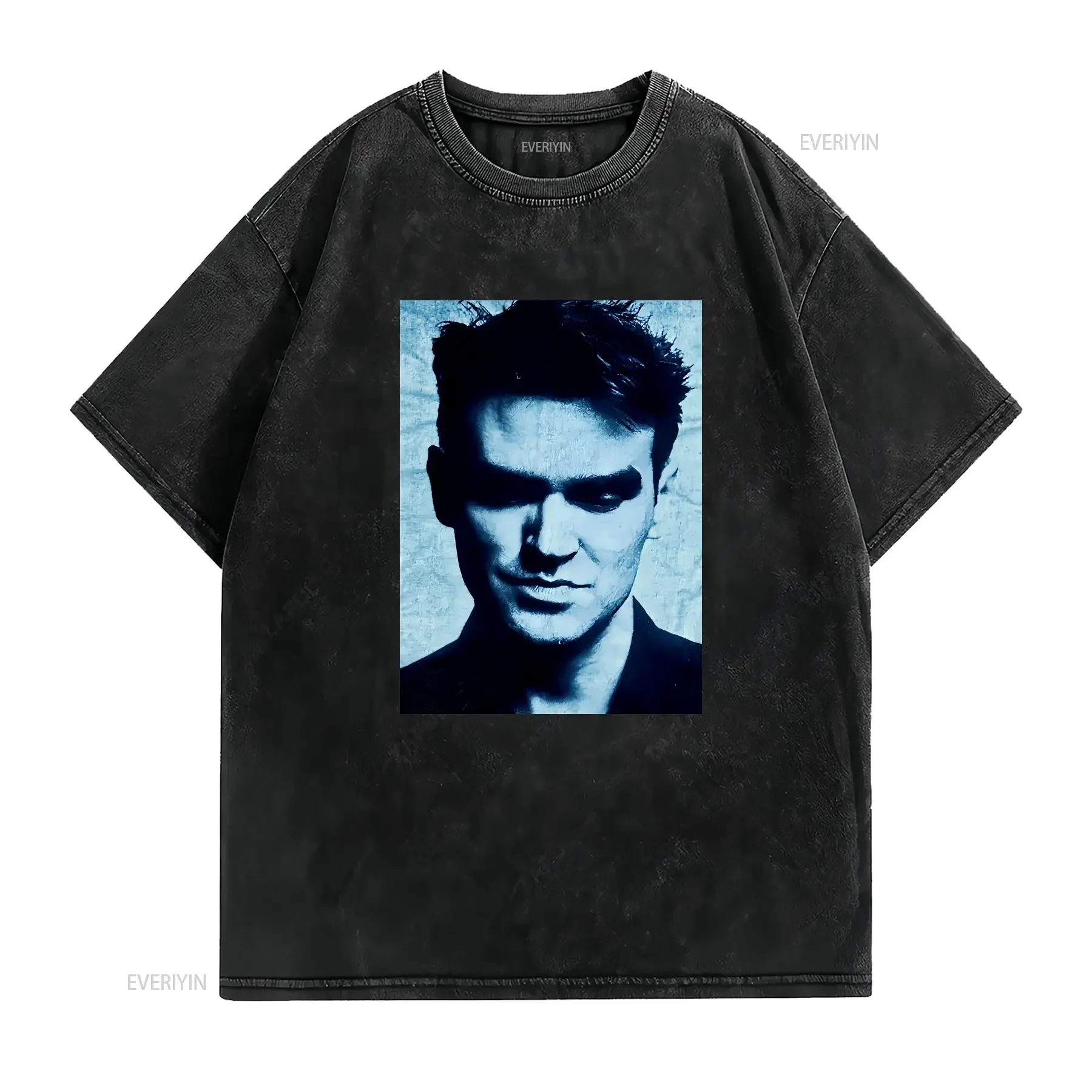 Vintage 90s Morrissey Concert T Shirt Small vintage Washed Breathable Casual Comfortable graphic Slightly homme Soft streetwear