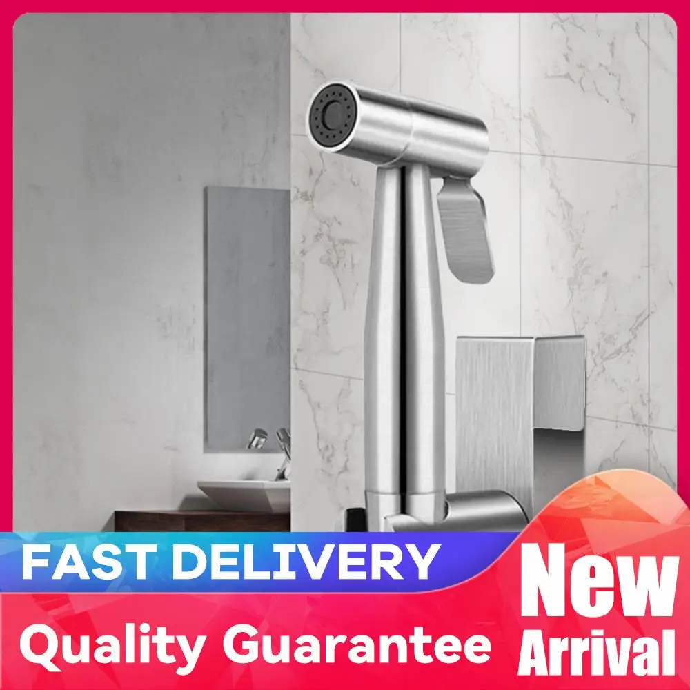 

Держатель для ручного душа, износостойкий портативный туалетный распылитель, самоочищающийся набор для биде для личной гигиены и мытья домашних животных