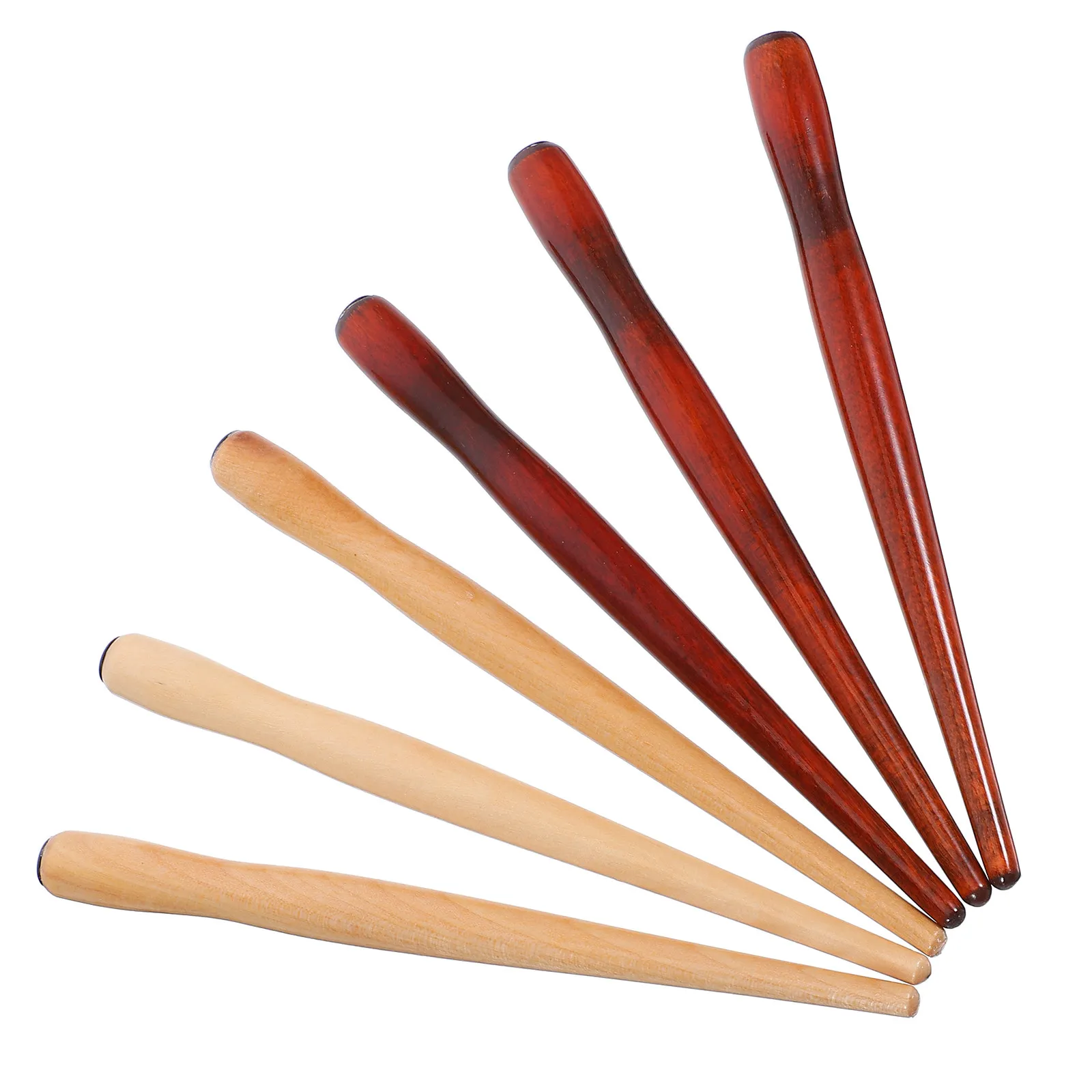 

6Pcs Wood Dip Pen Holder Classic Comfortable Grip Replaceable Nib Calligraphy Drawing Painting Sketching Comic Writing Supplies