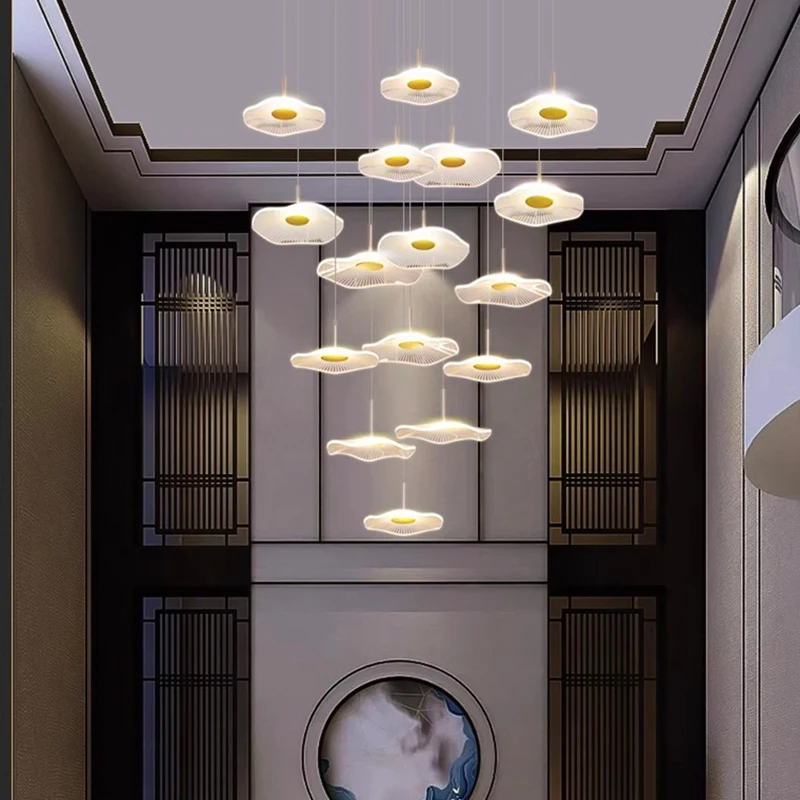 Lampe Suspendue au Design Nordique, Luminaire Décoratif d'Nik, Idéal pour un Salon, une Salle à Manger ou des Escaliers