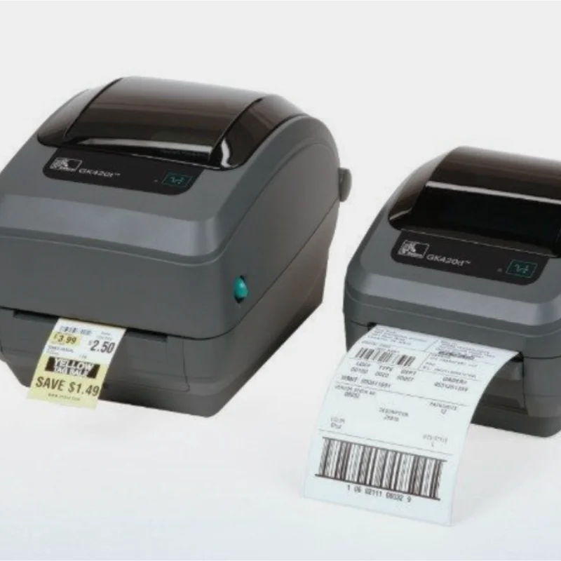 GK420D & GK420T Thermal Transfer Desktop Printer 203dpi 4*6inch Barcode Label USB Interface In Stock