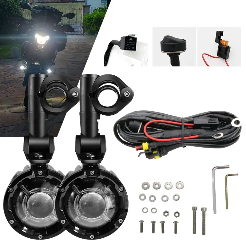 

Motorcycle Front Fog Light Led Driving Lights Parts For BMW R1200GS R 1200 GS Adventure LC 2014 2015 2016