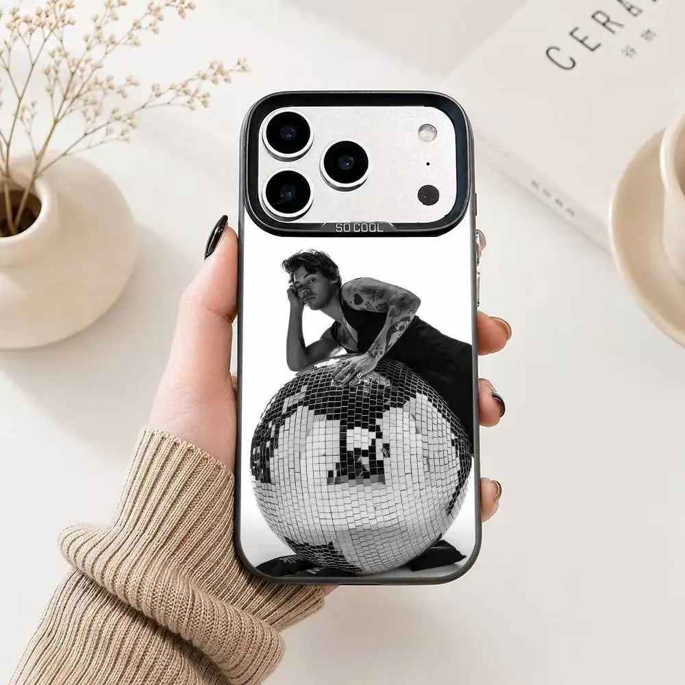 S-Singer Harry S-Styles Gift Phone Case For iPhone 17,16,15,14,13,12,11 Plus,Pro Max,XS,Colorful Silver Phone case Funda Cover - view 6