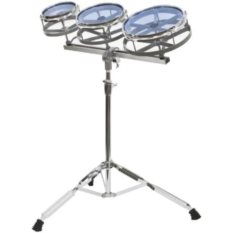 Kalos Roto Tom Drum Set with Stand, 6-Inch, 8-Inch and 10-Inch Tom Drums with Stand