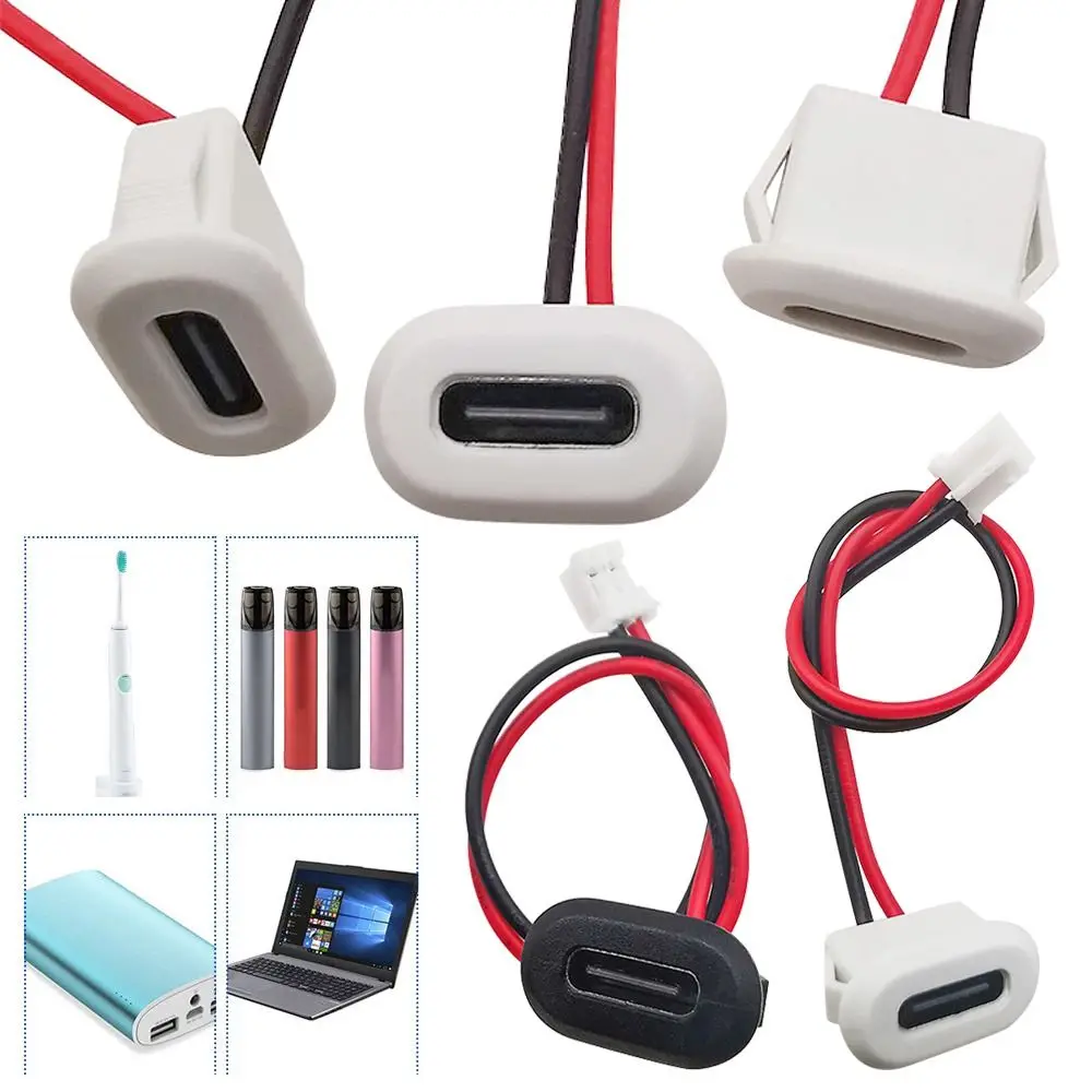 Accessories Plug Socket Fast Charging Port USB-C Charger Type-C Connector Card Buckle Female Socket