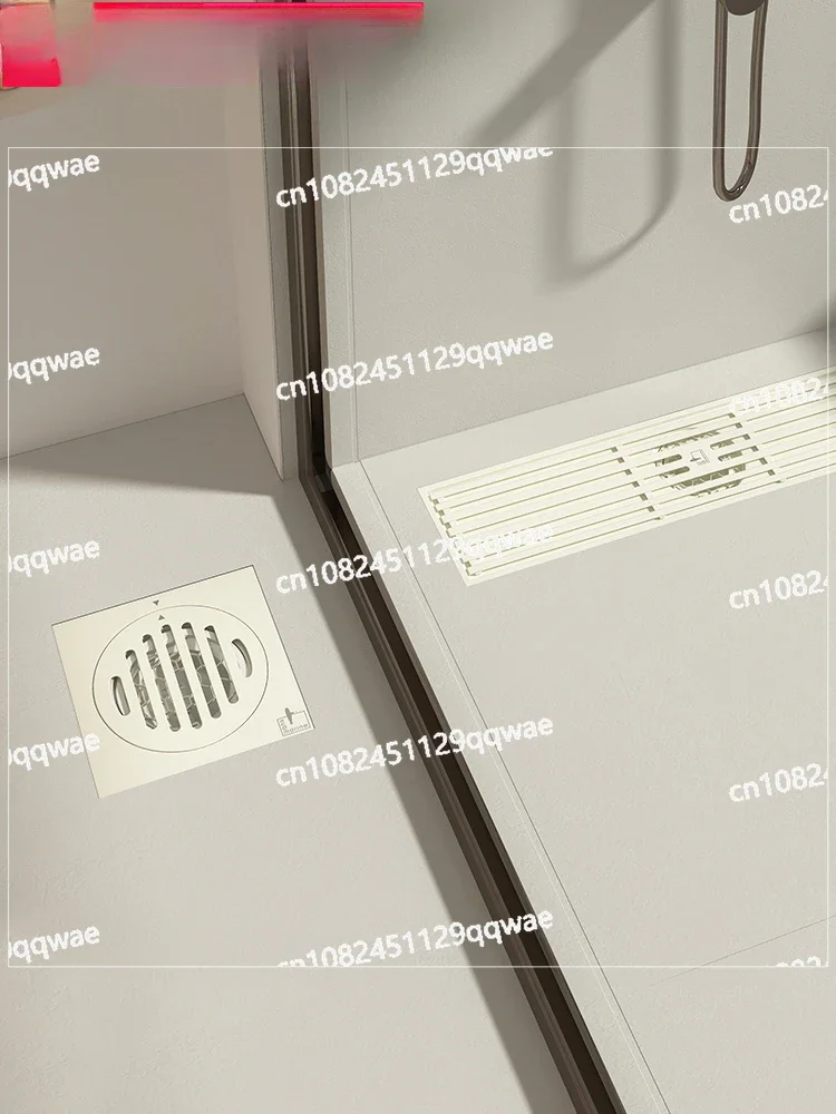 

Submarine Milk White Floor Drain Shower Deodorant Cover Flagship Store Household Pure Copper Bathroom Large Displacement Sewer