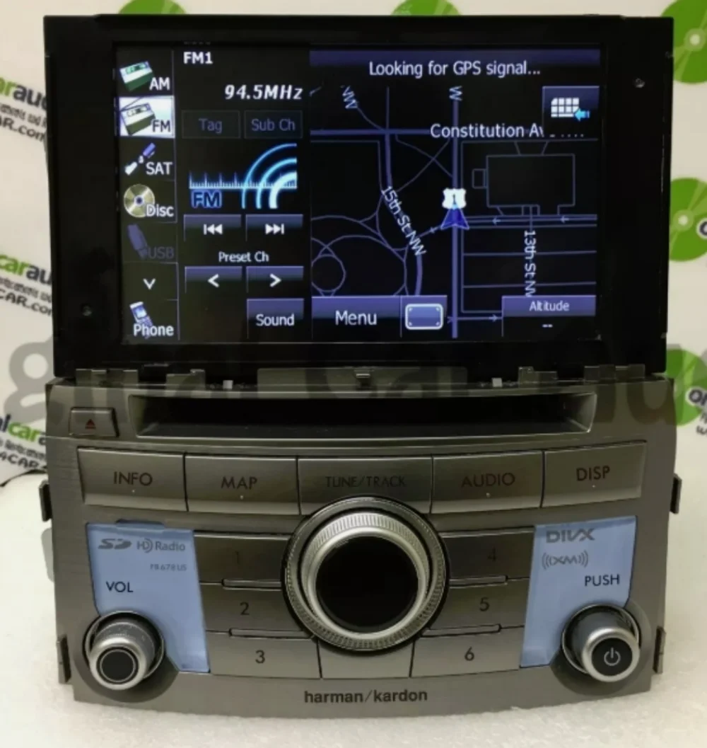 

2013–2014 OEM Harman Карданная навигация GPS XM HD Радио