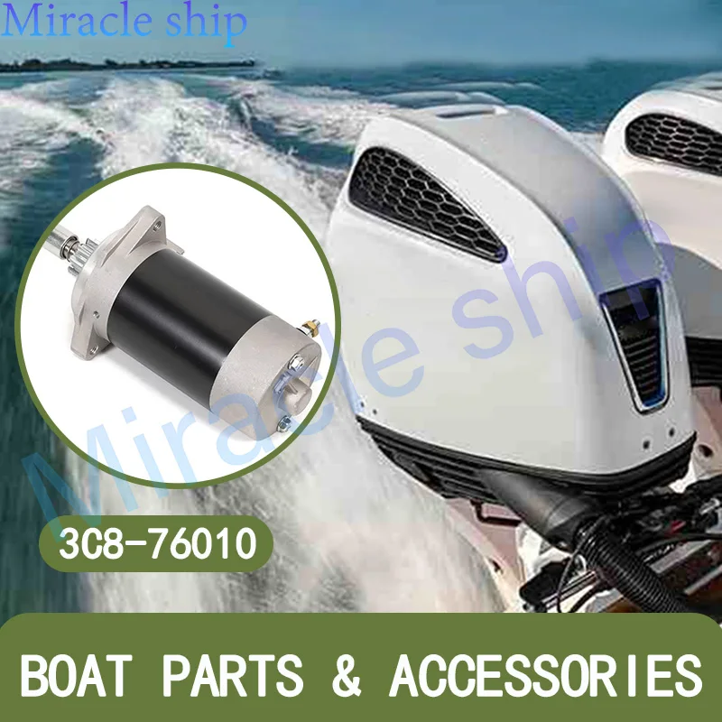 

3C8-76010-1 Стартер для лодочного двигателя Suzuki Tohatsu Mercury 18319 853805T03 31100-94400 31100-96311 3C8-76010