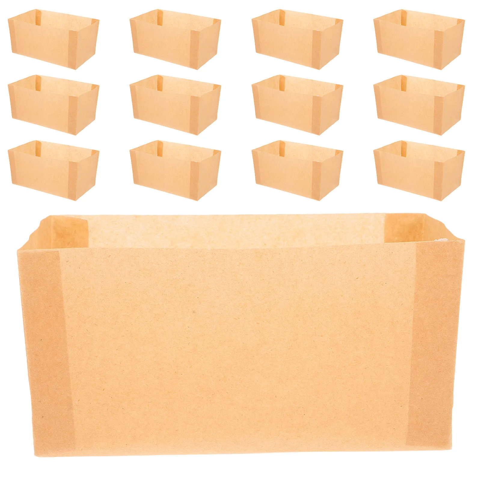 200Pcs Loaf Pan Liners Disposable Nonstick Parchment Paper Baking Sheets Precut 12x9 Inch Baking Bread Molds Bread Loaf Liners