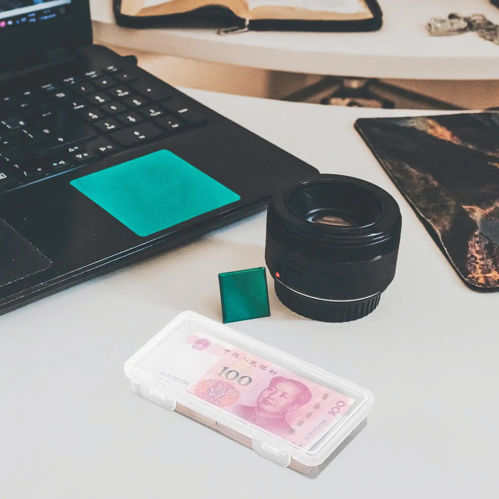 Caja de almacenamiento de cambio, estuche de lotería de papel, soporte para billetes, funda de colección, Protector de billetes de dólar, bolsa protectora para dinero