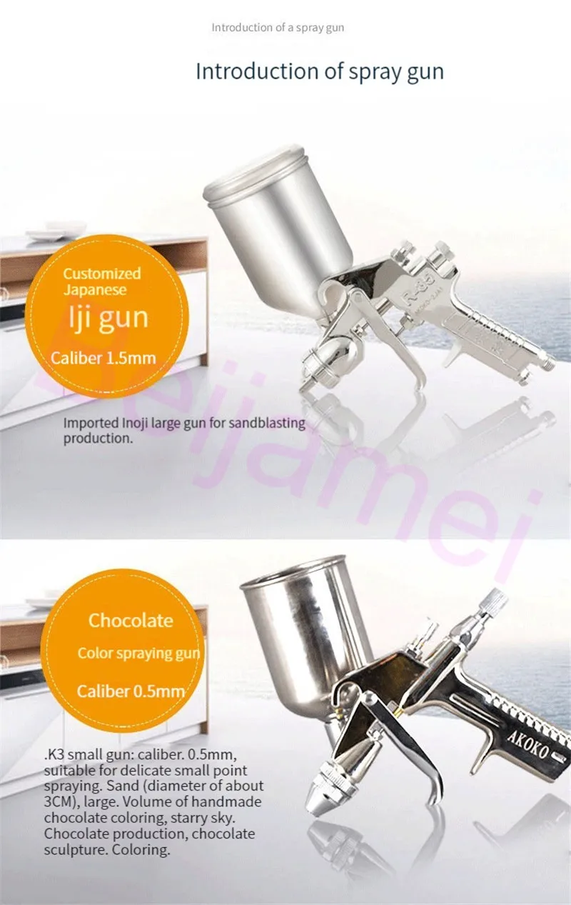 Spray Gun For Cake Mousse Portable Electric Paint Sprayer Easy Spraying Chocolate Gun Kitchen Baking Tool