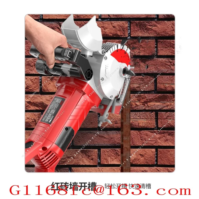 Concrete Red Brick Cutting Machine, Plumbing and Electrical Worker Pipeline Duct Machine, One-time Forming
